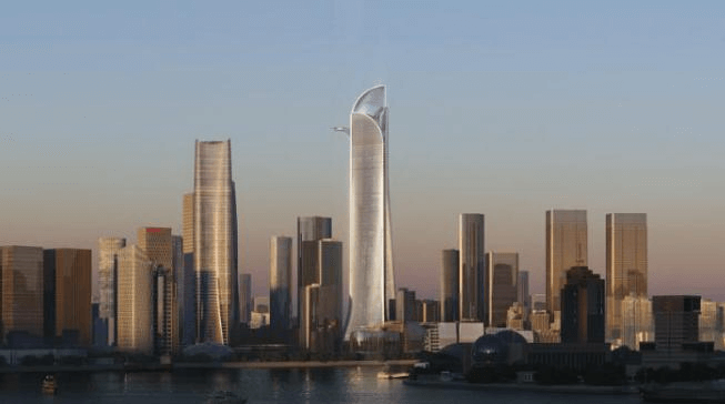 Baosteel Assists in the Construction of the Tallest Skyscraper in Puxi, Shanghai
